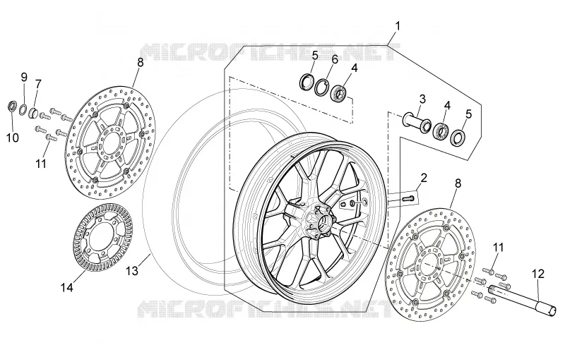 Front wheel