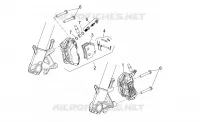 Front brake caliper