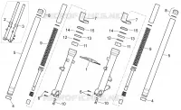 Front fork-Strada Version
