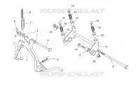 Central stand - Connecting rod