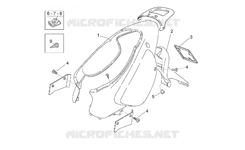 Rear body I