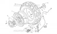 Rear wheel - disc brake