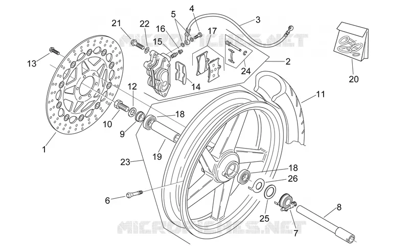 Front wheel
