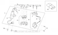 Lock hardware kit