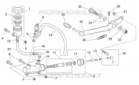 Rear master cylinder