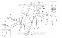 Rear master cylinder