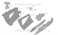 Central body - Lower fairings