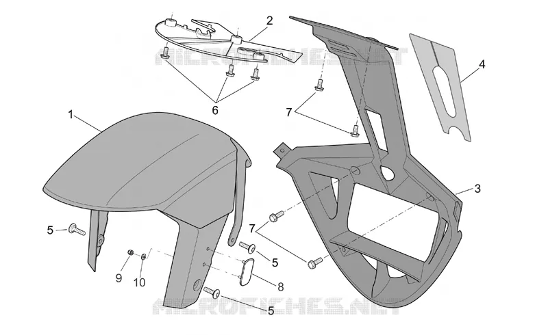 Front body - Front mudguard