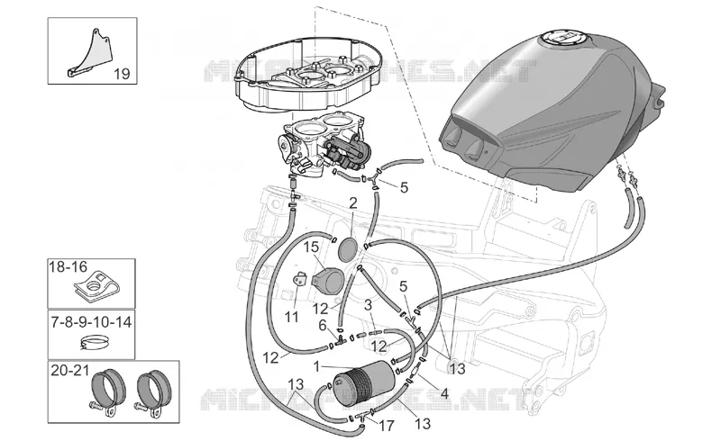 Fuel vapour recover system