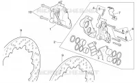 Front brake caliper