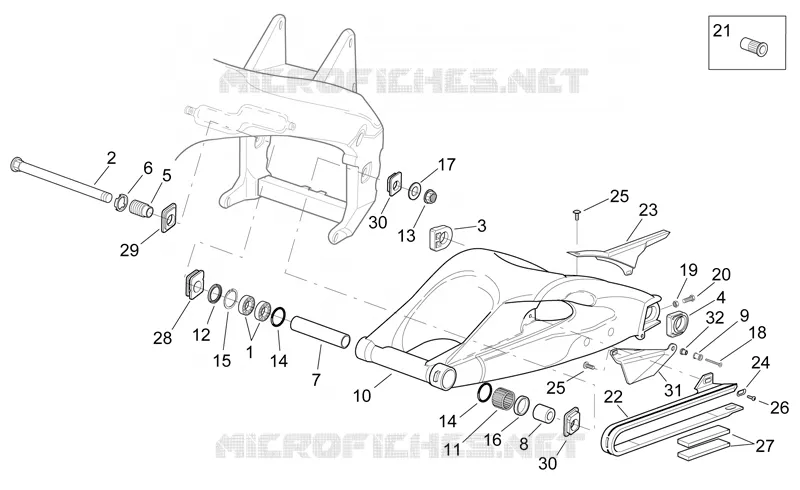 Swing arm
