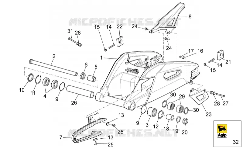 Swing arm