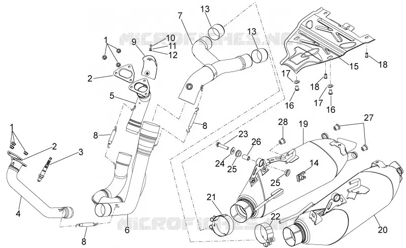 Exhaust unit