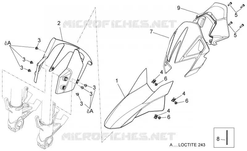 Front body - Front mudguard