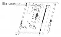 Front fork 92-93 - Stem