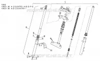 Front fork 92-93 - RH Sleeve