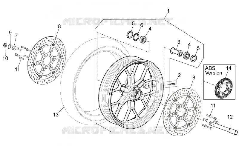 Front wheel