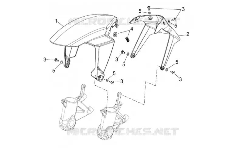 Front body - Front mudguard