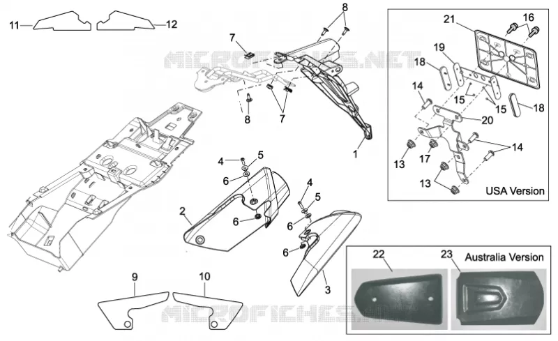 Rear body III