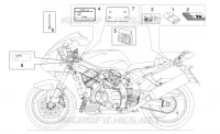 Decal and plate set