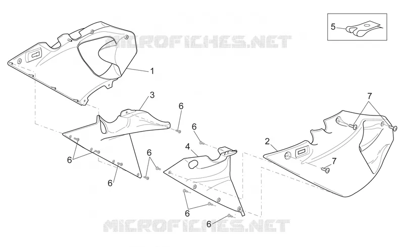 Central body - Fairings