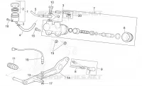 Rear master cylinder