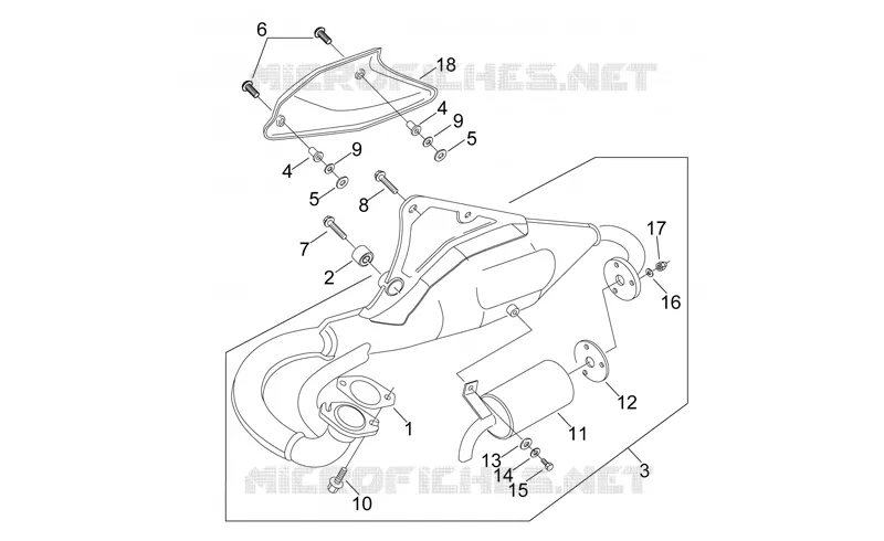 Normal exhaust unit
