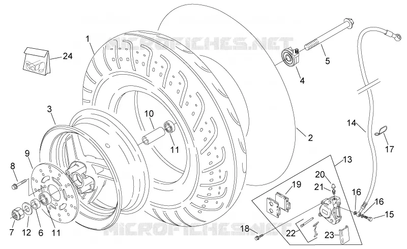 Front wheel