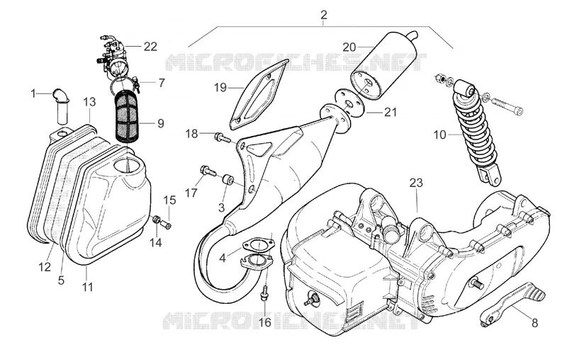 Exhaust unit