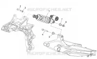 Rear shock absorber