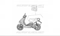 Rear body decal set