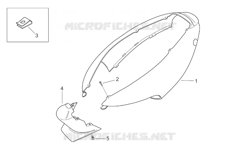 Rear body I