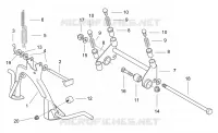Central stand - Connecting rod