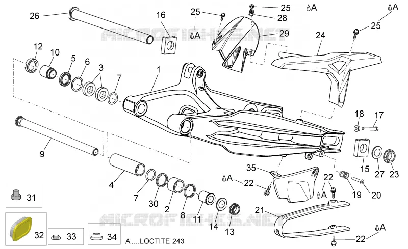 Swing arm