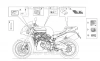 Decal op.handbooks and plate set