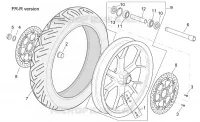 R-RF version front wheel