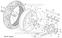 ST-RS version rear wheel