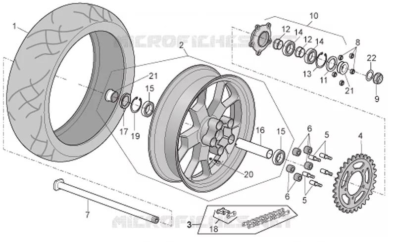 Rear wheel Factory