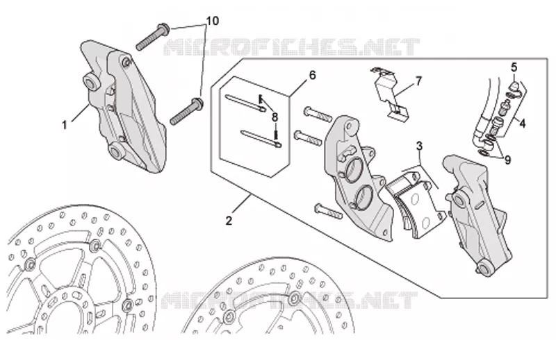 Front brake caliper II