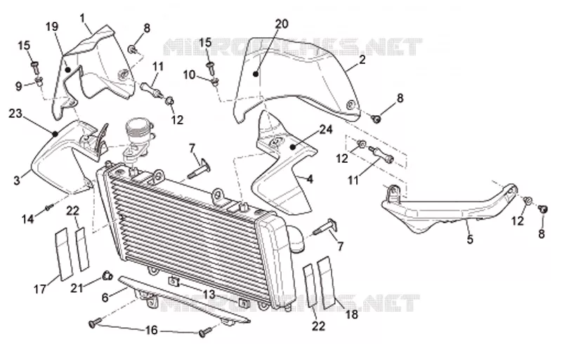 Front body - Fairings I