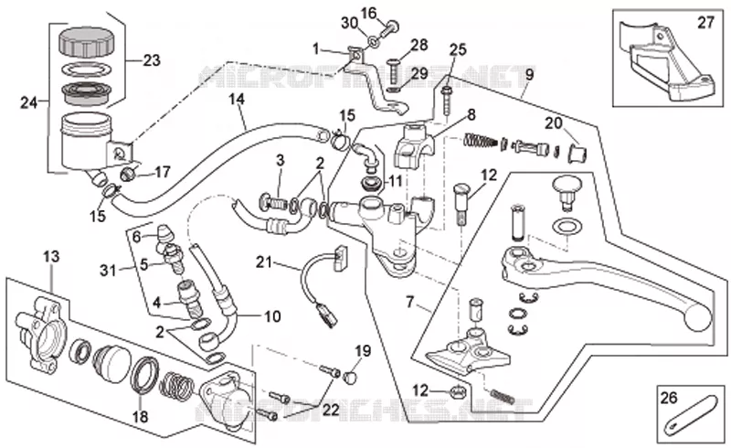 Clutch pump
