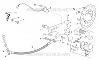 Rear brake caliper