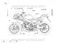 Plate set and decal