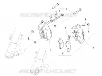 Front brake caliper