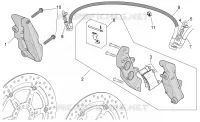Front brake caliper