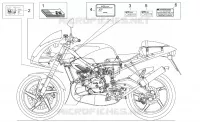 Plate set and handbook