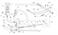 Rear master cylinder