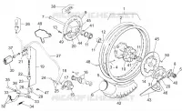 Rear wheel - Rear brake