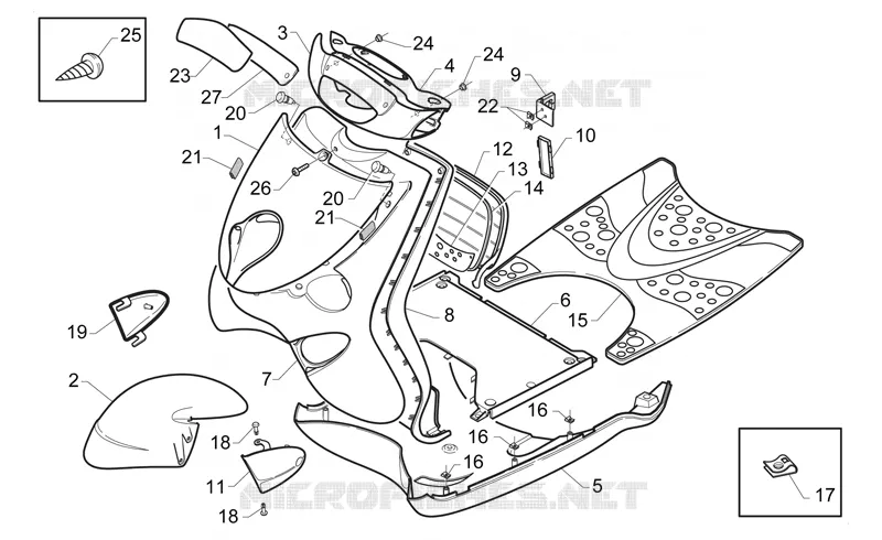 Front body