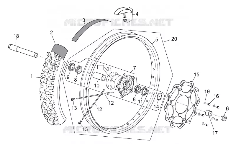 Front wheel